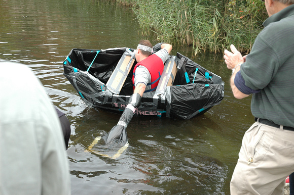 2nd Annual Card Cardboard and Duct Tape Boat Race